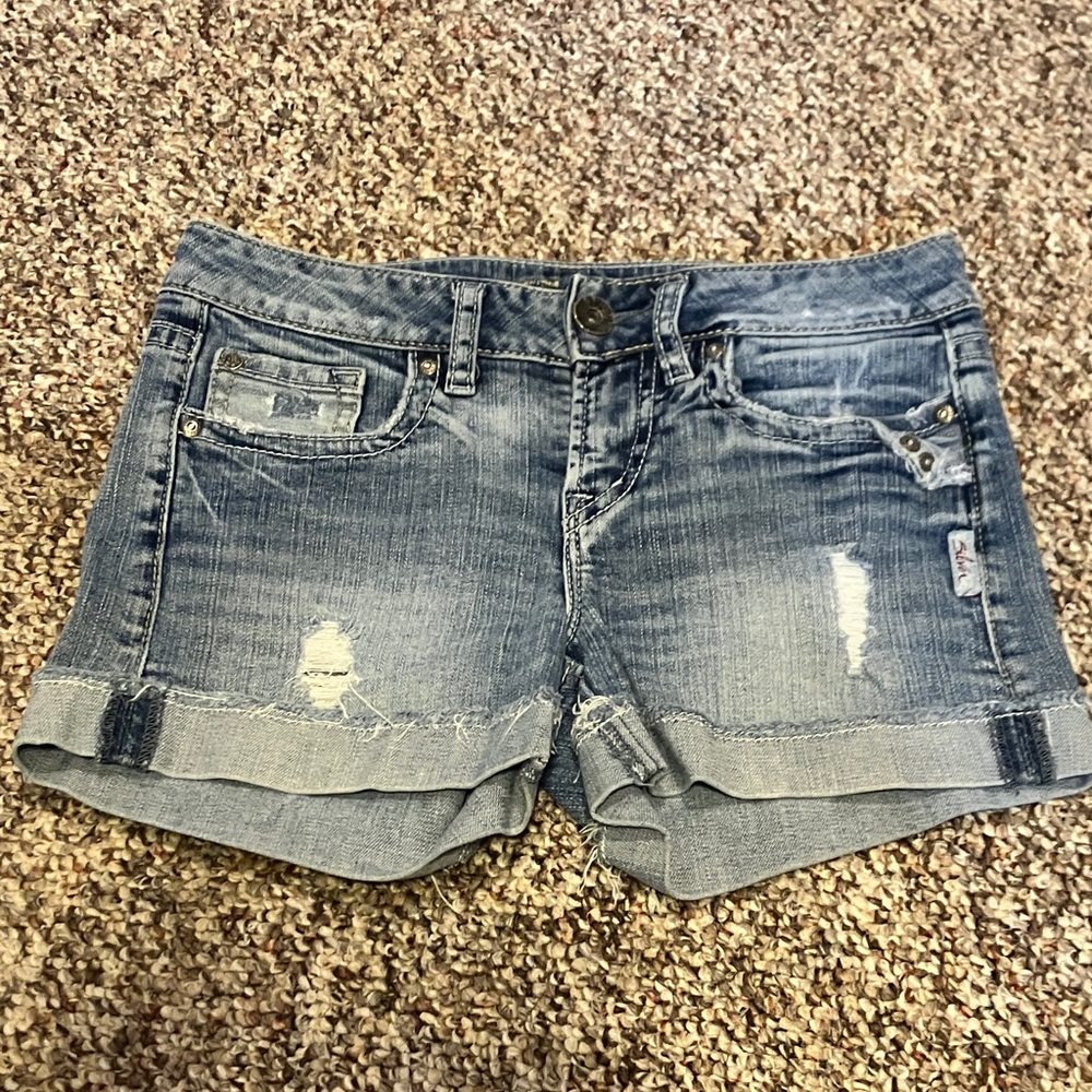 Silver Toni Shorts